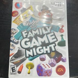 Has to family game night Wii game
